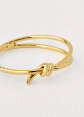 Chella Tie Bracelet - Gold