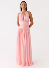Jimena Maxi Dress - Peach