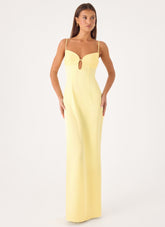 Joan Maxi Dress - Yellow