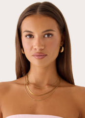 Love Veil Necklace - Gold