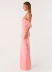 Maliyah Maxi Dress - Peach