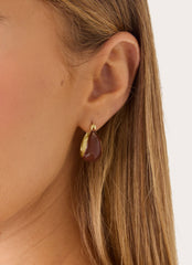 Mocha Dream Earrings - Brown