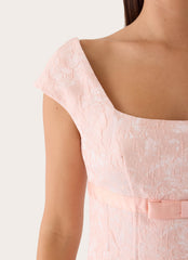 Peaches Mini Dress - Peach
