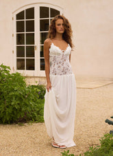 Shooting Love Maxi Dress - White