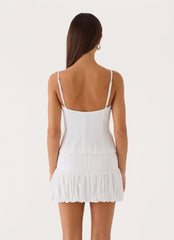 Soft Sky Top - White