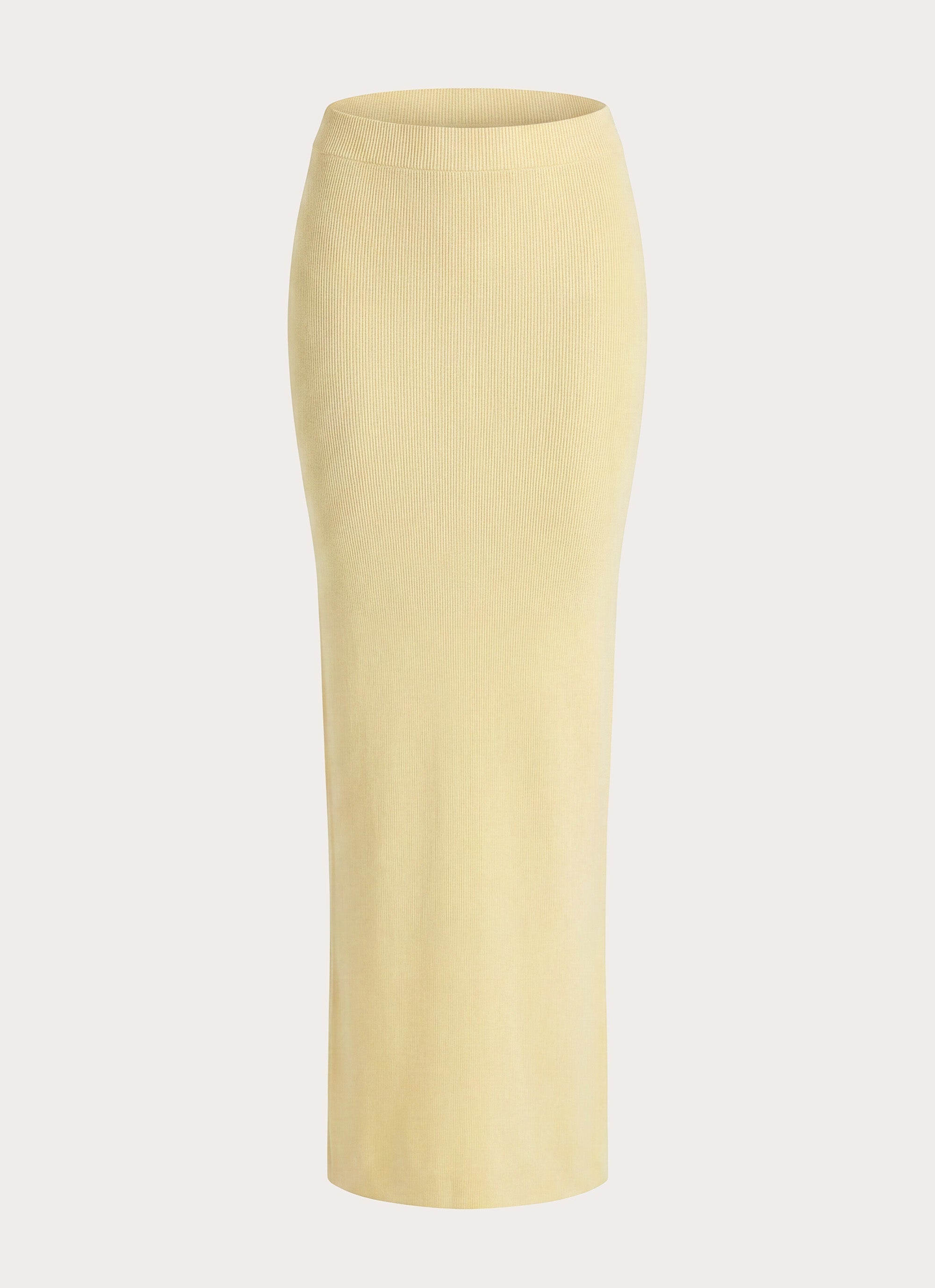 Amarah Knit Maxi Skirt - Yellow