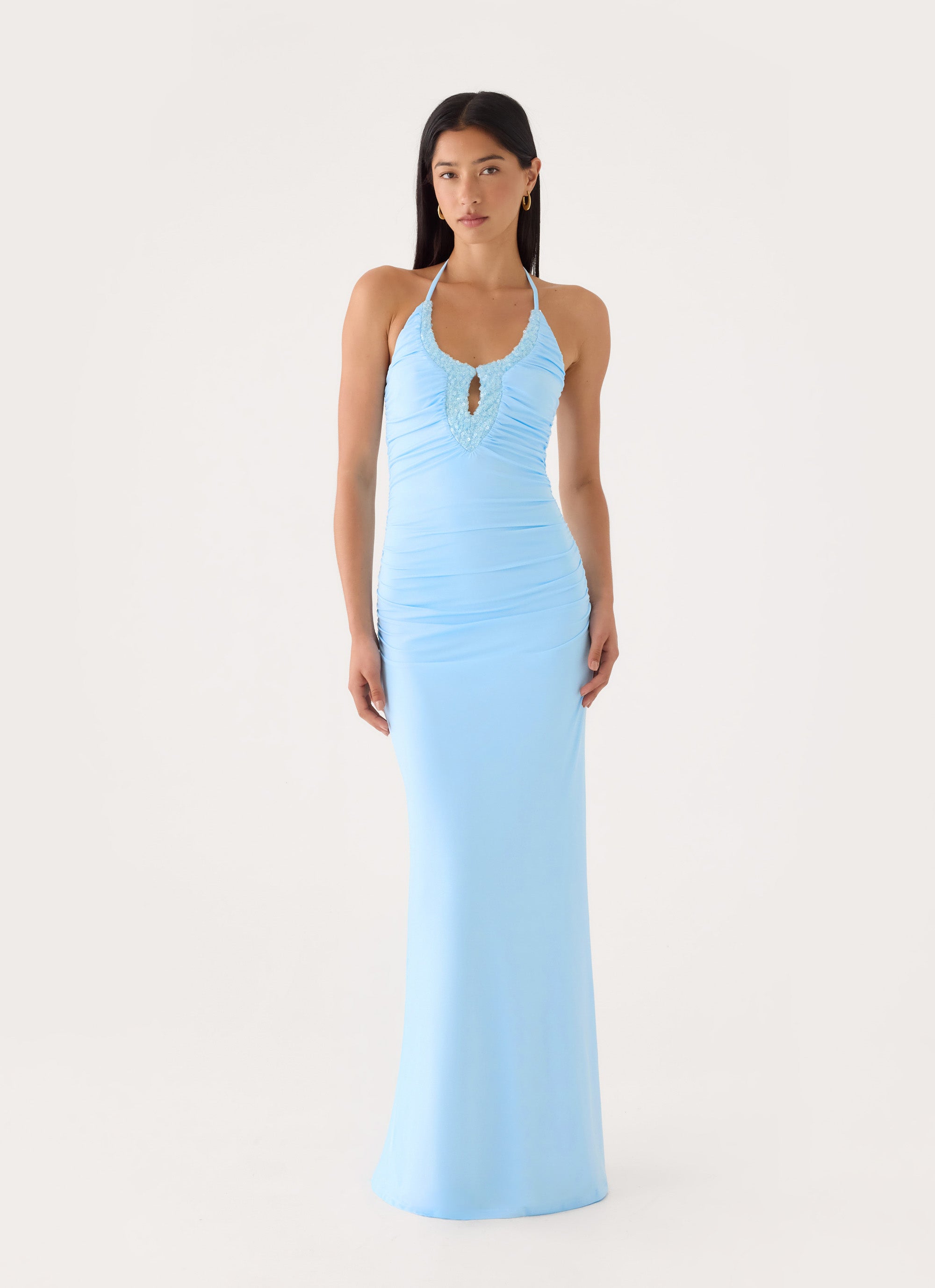 Aminata Maxi Dress - Blue