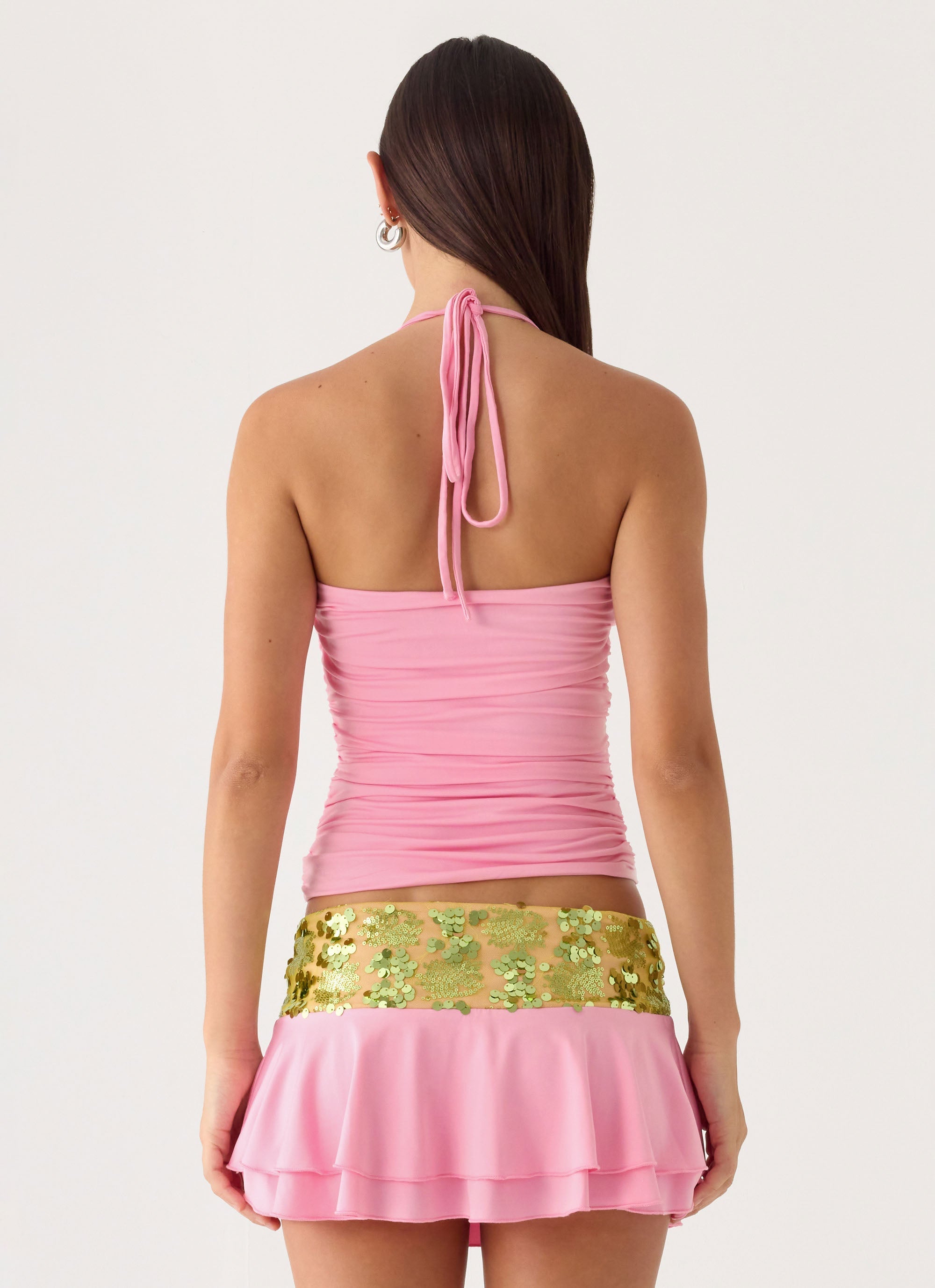 Aminata Mini Skirt - Baby Pink