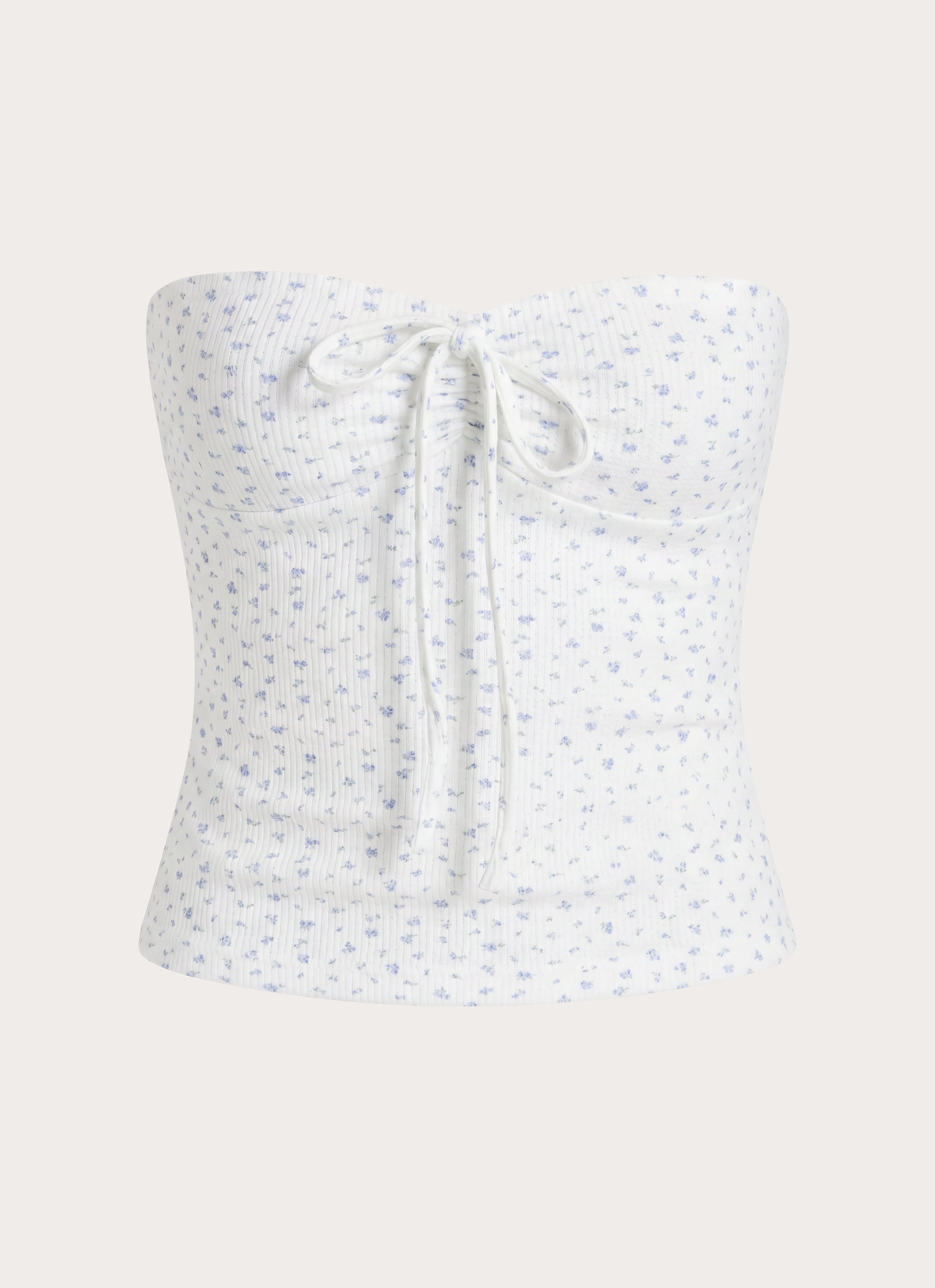 Aurevia Waffle Top - Floral Waffle