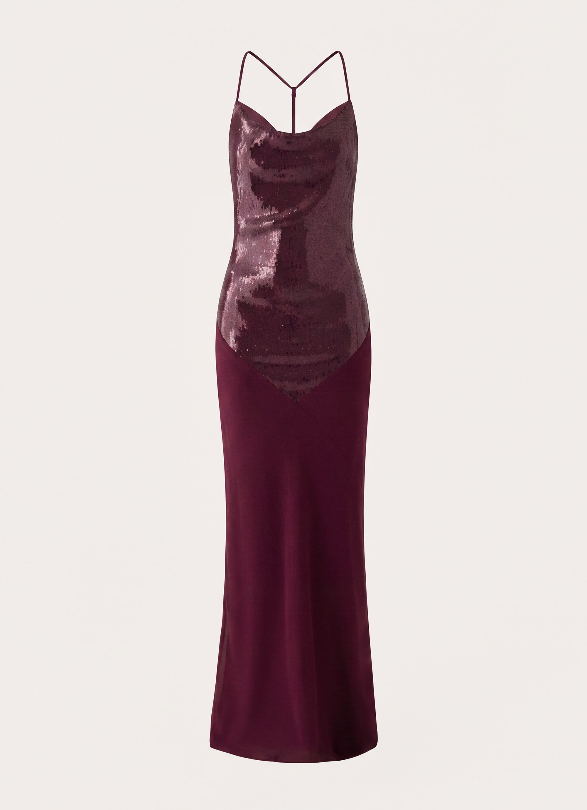 Cleodora Maxi Dress - Plum