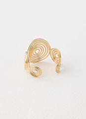 Cocoa Rush Arm Cuff - Gold