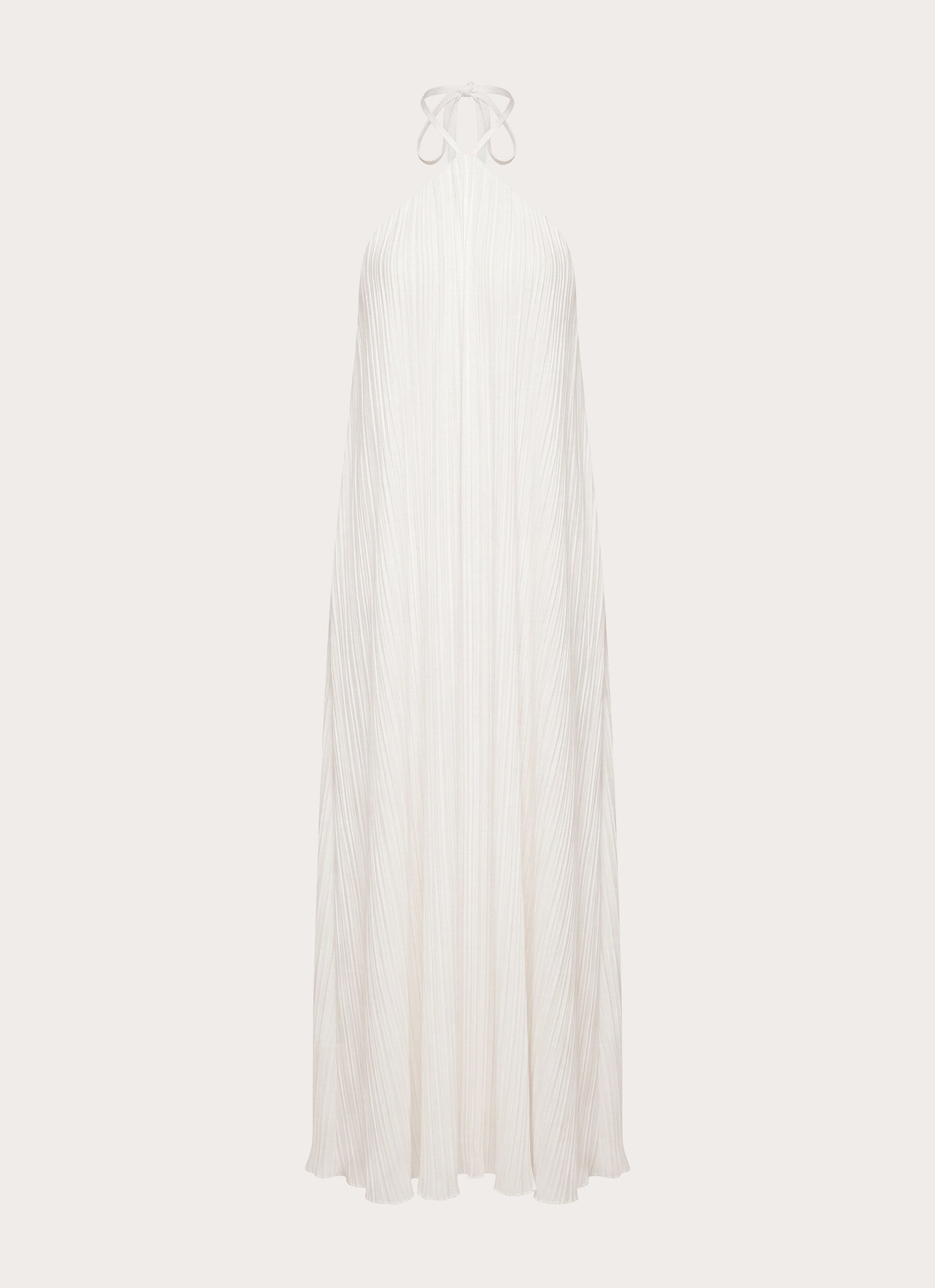 Danni Halter Maxi Dress - White