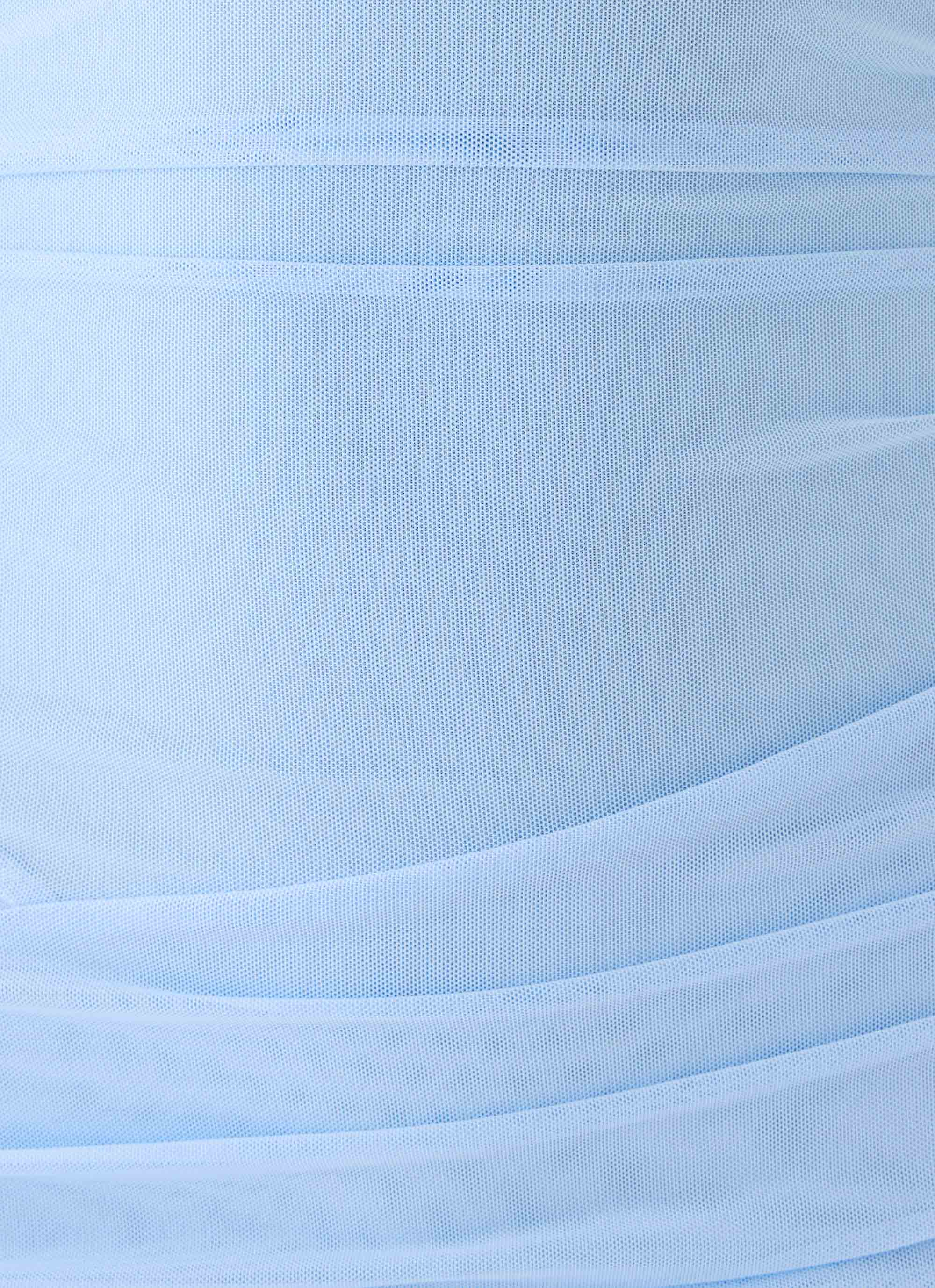 Dinah Halter Mini Dress - Blue