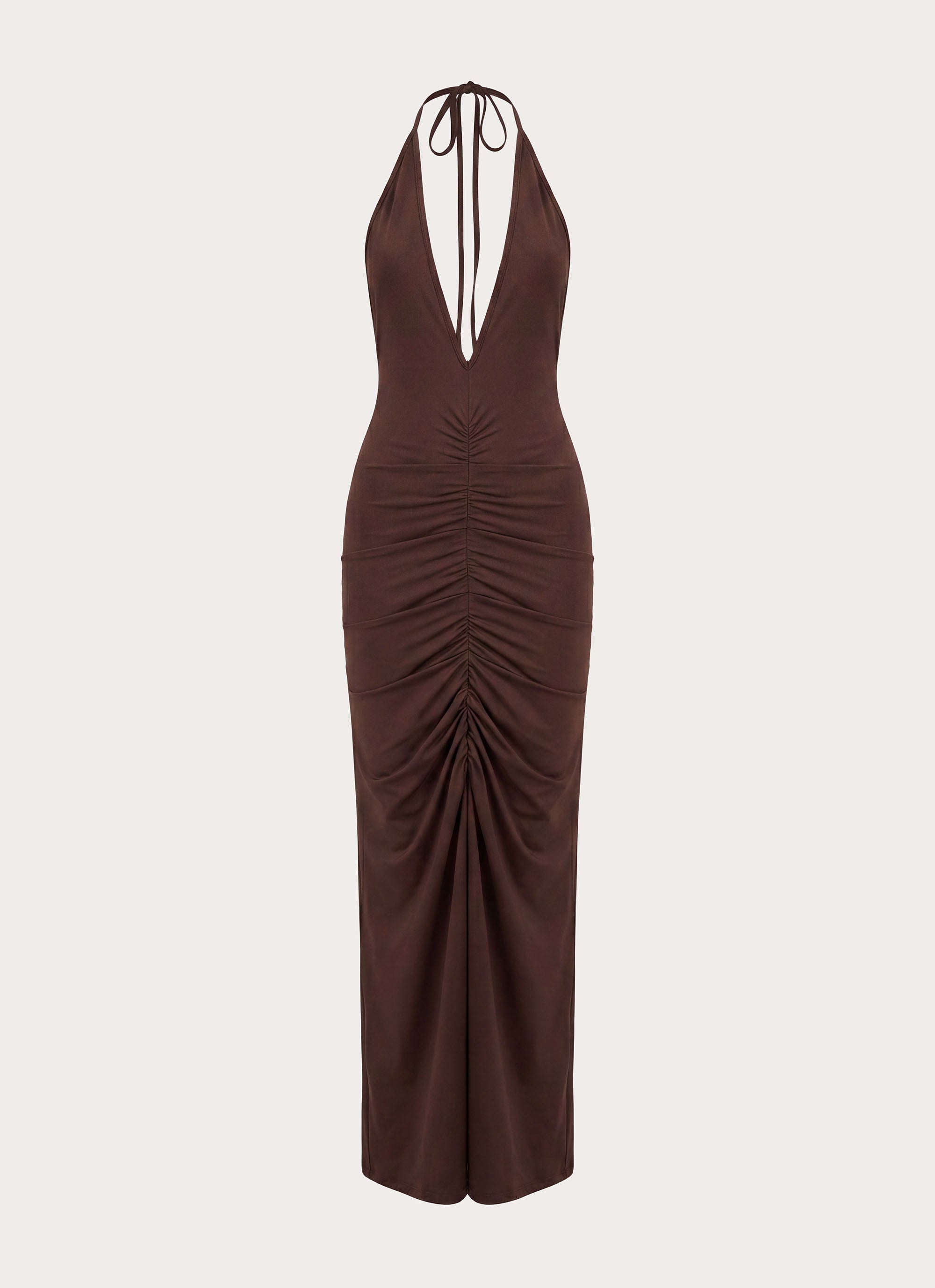 Feel My Rhythm Maxi Dress - Rose Taupe