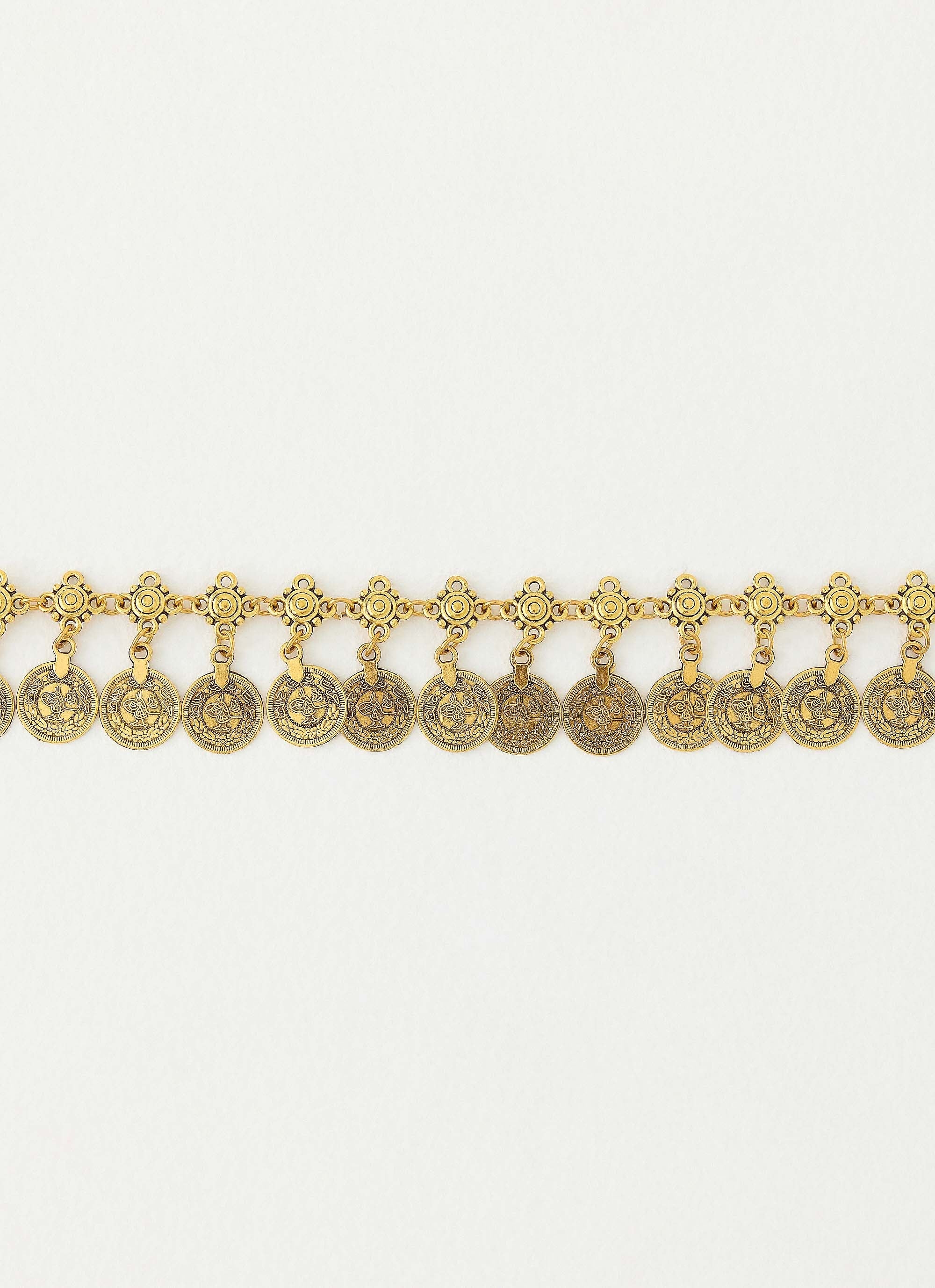 Feel Your Aura Belt - Gold