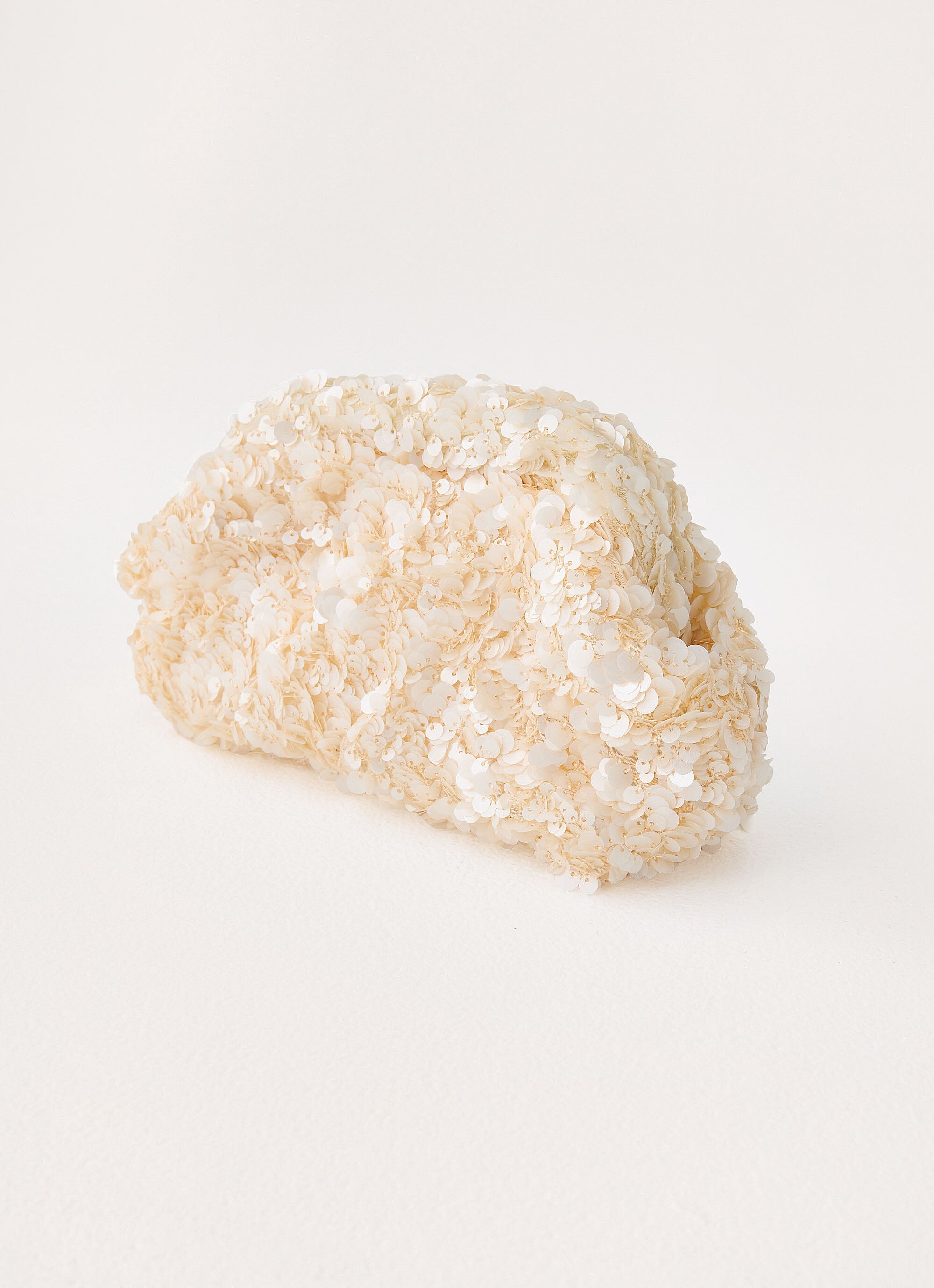 Genevieve Clutch Bag - Ivory