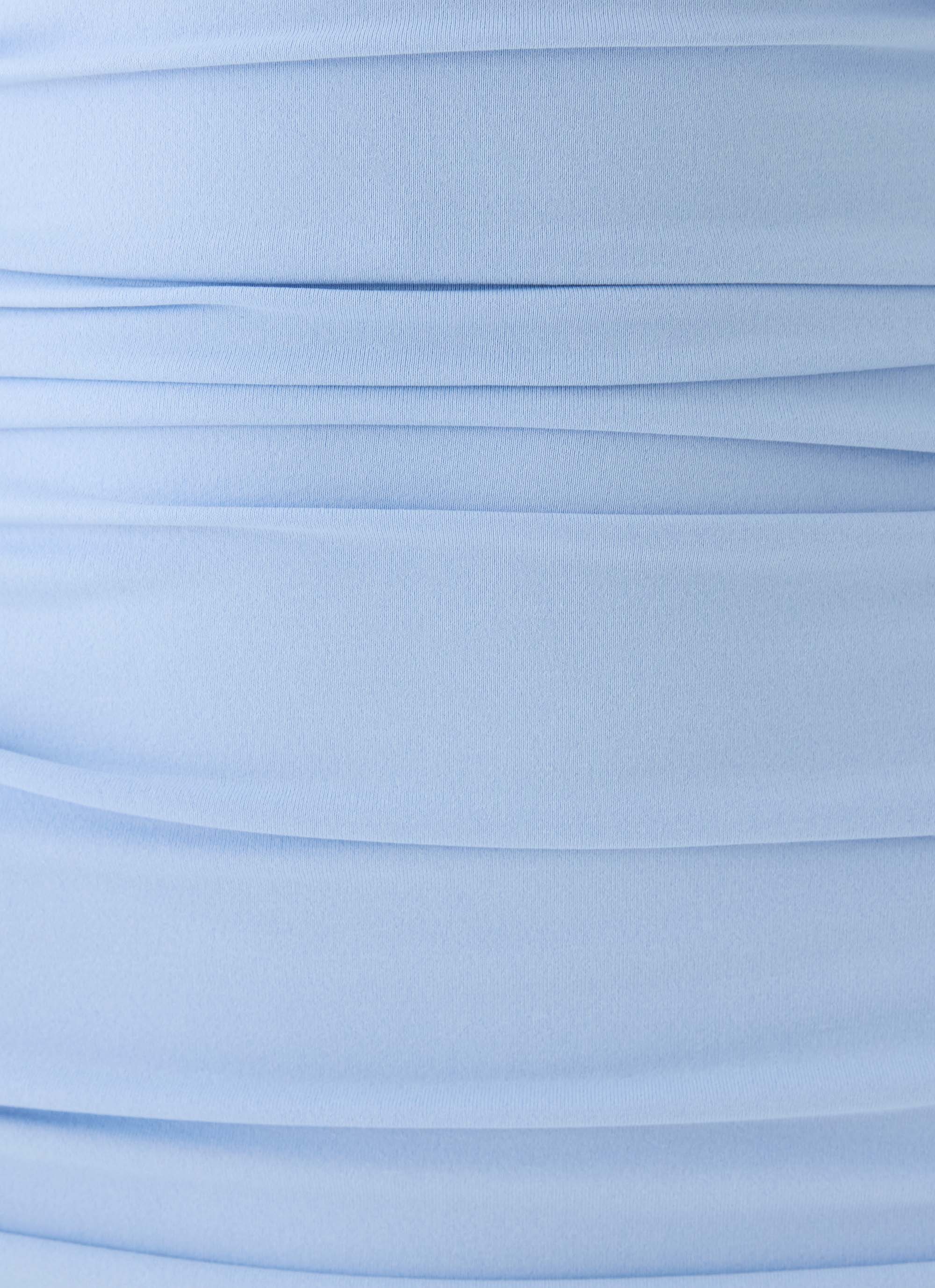 Ilaria Halter Maxi Dress - Powder Blue