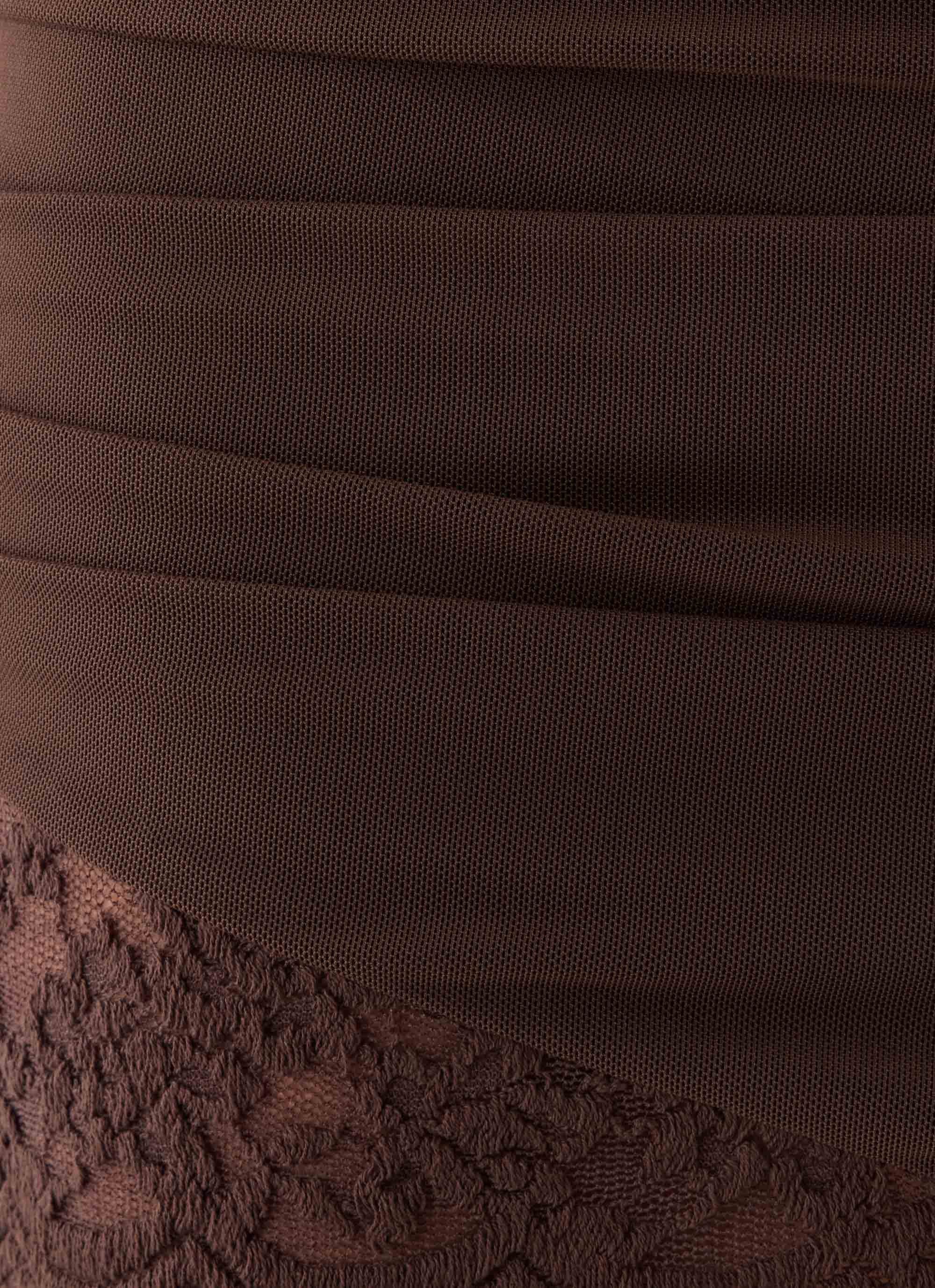 Jessika Mini Dress - Chocolate