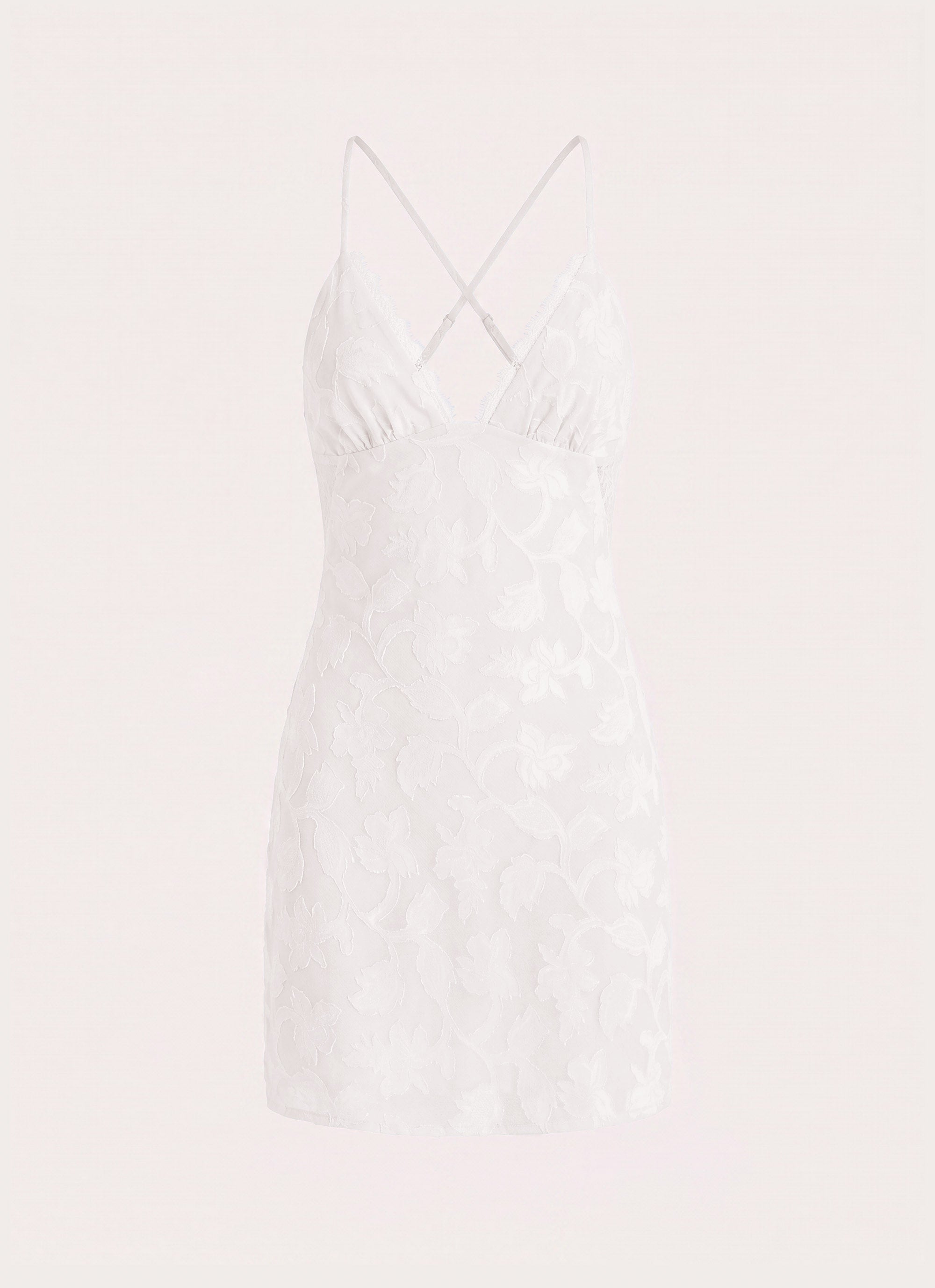 Leeana  Mini Dress - White