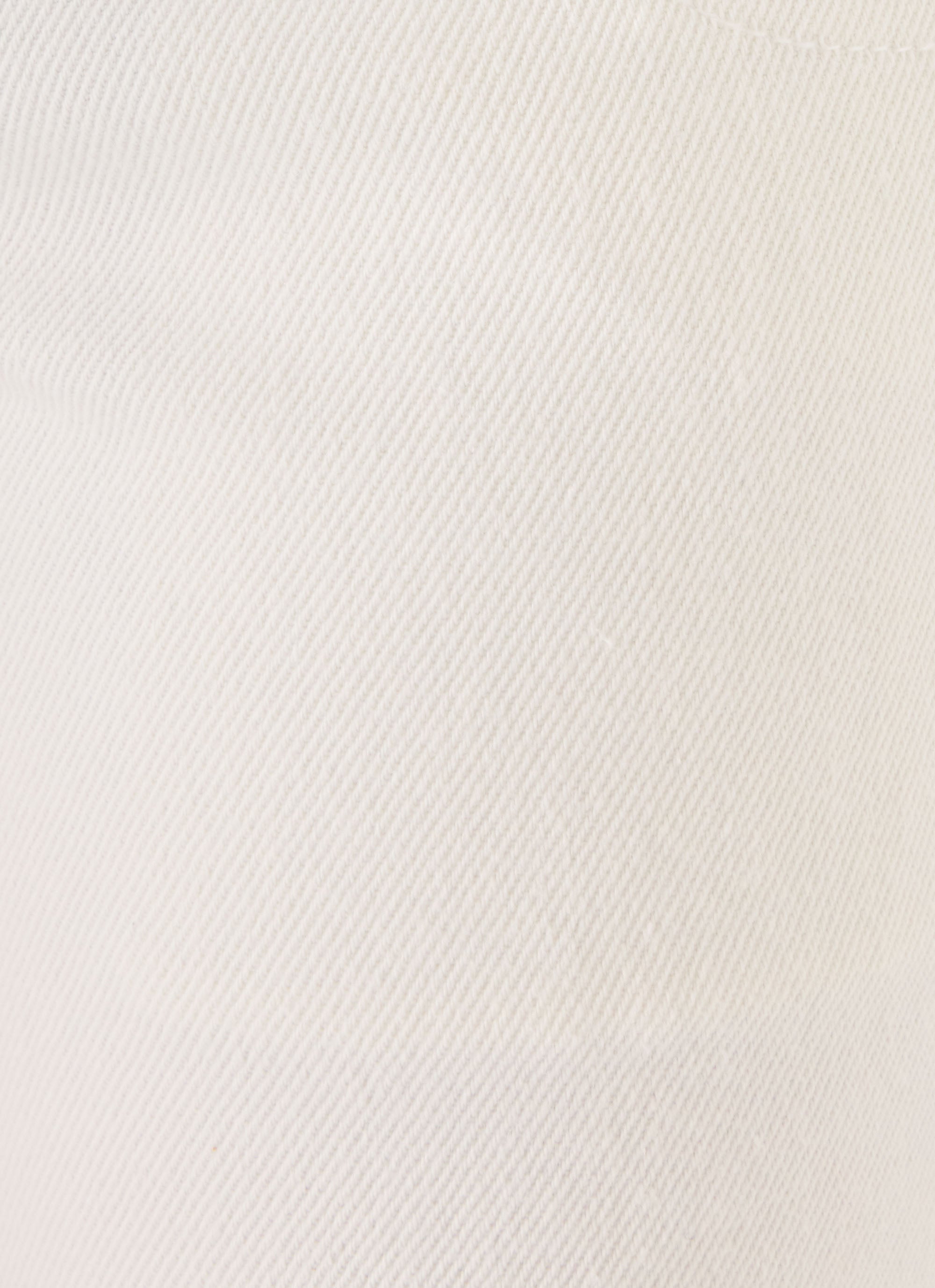 Lina Low Rise Jeans - White