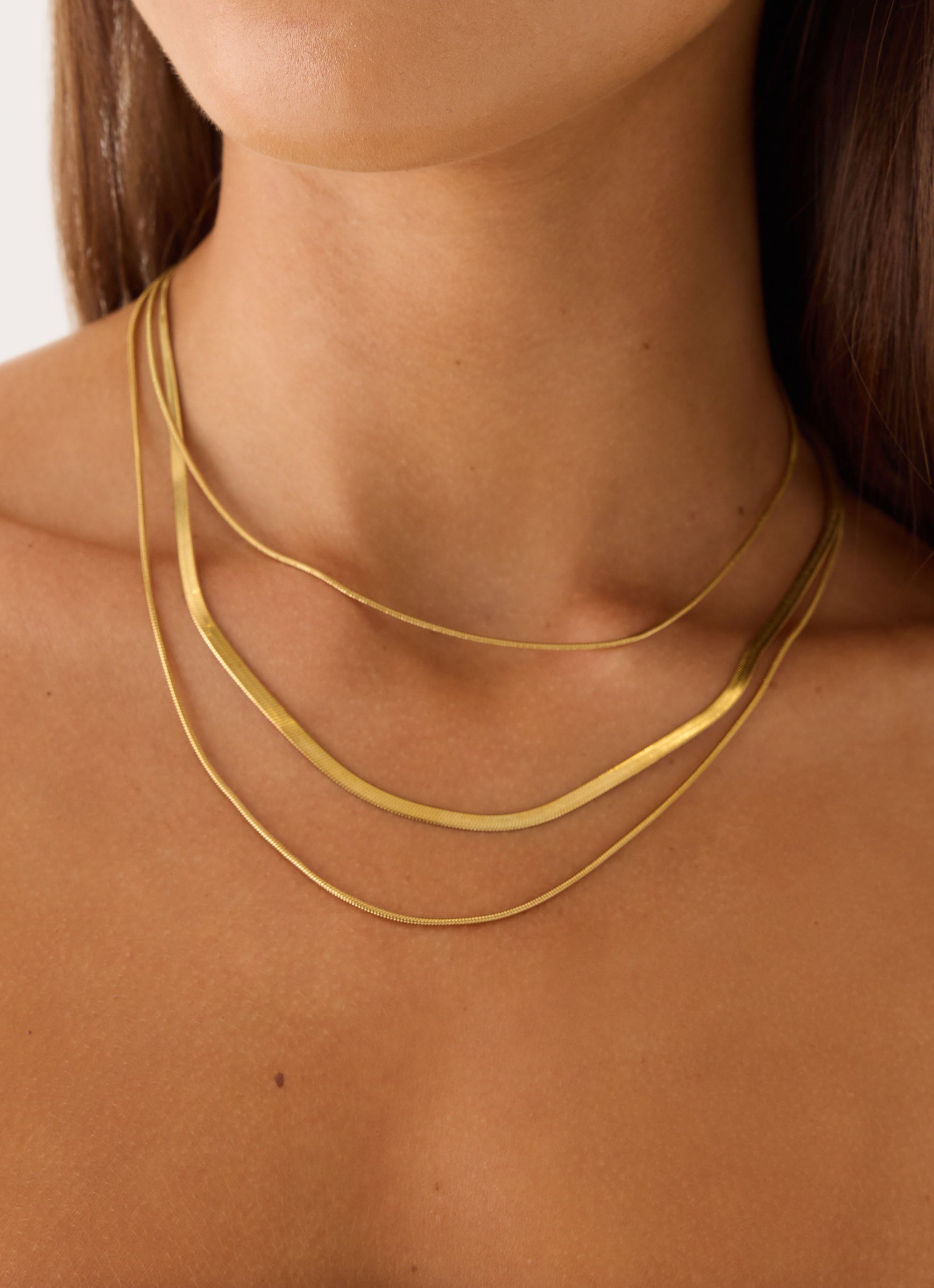 Love Veil Necklace - Gold