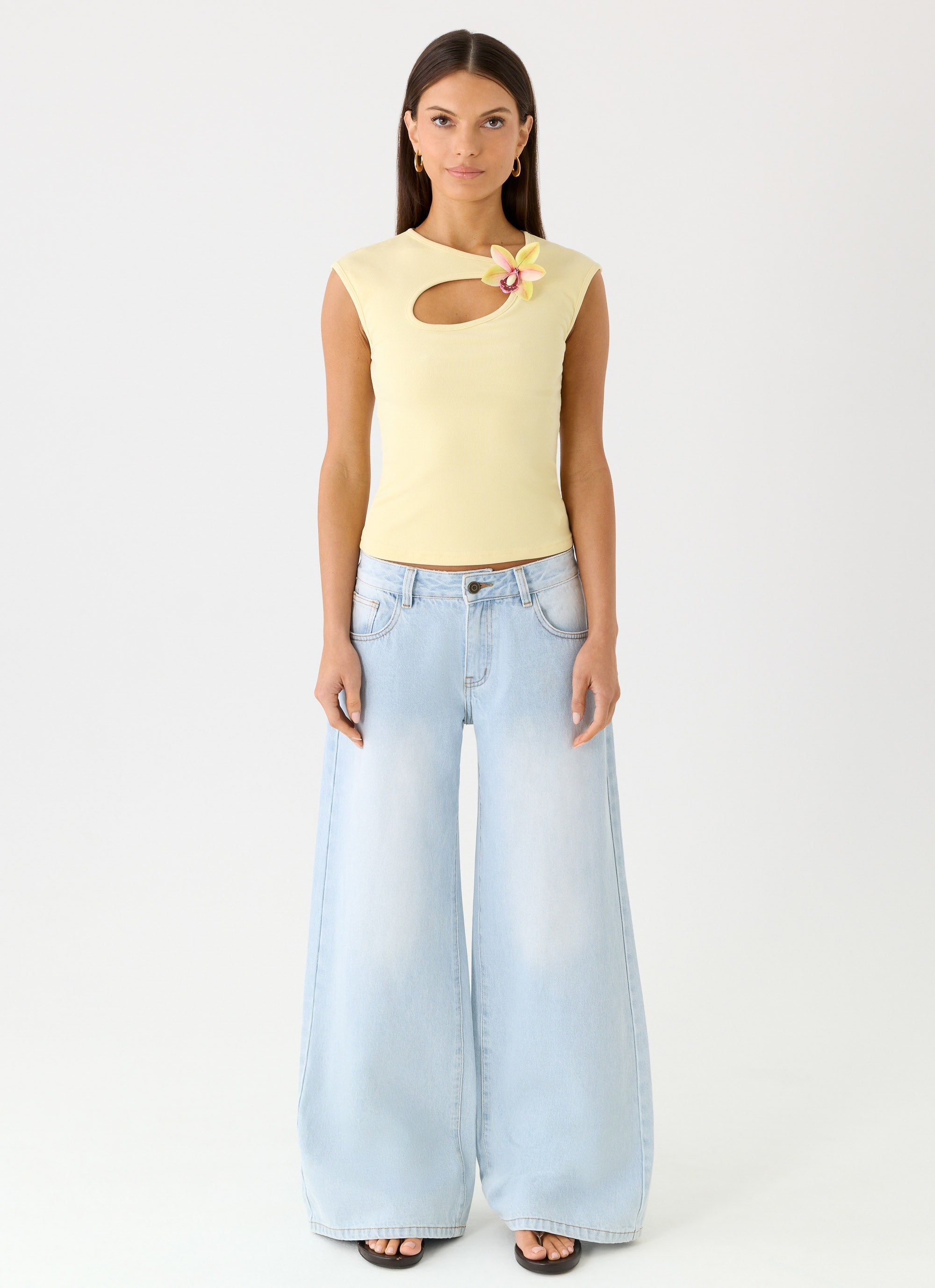 Luxie Top - Yellow