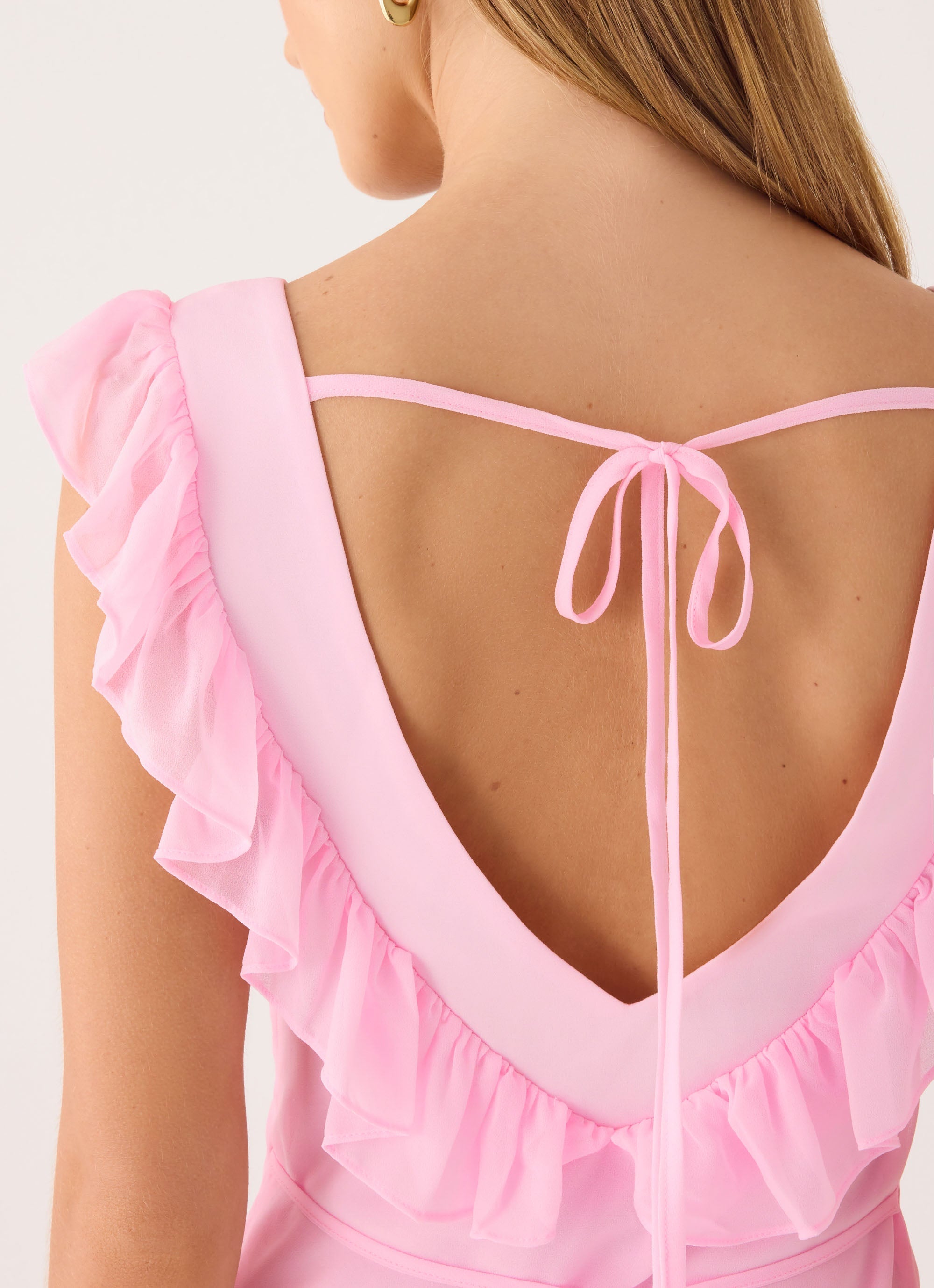 Malina Mini Dress - Pink