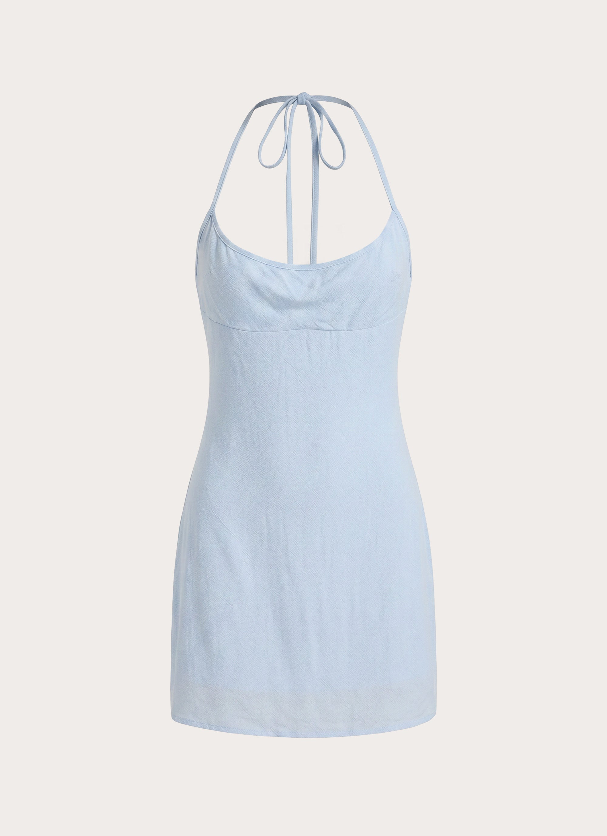 Martine Halter Mini Dress - Blue