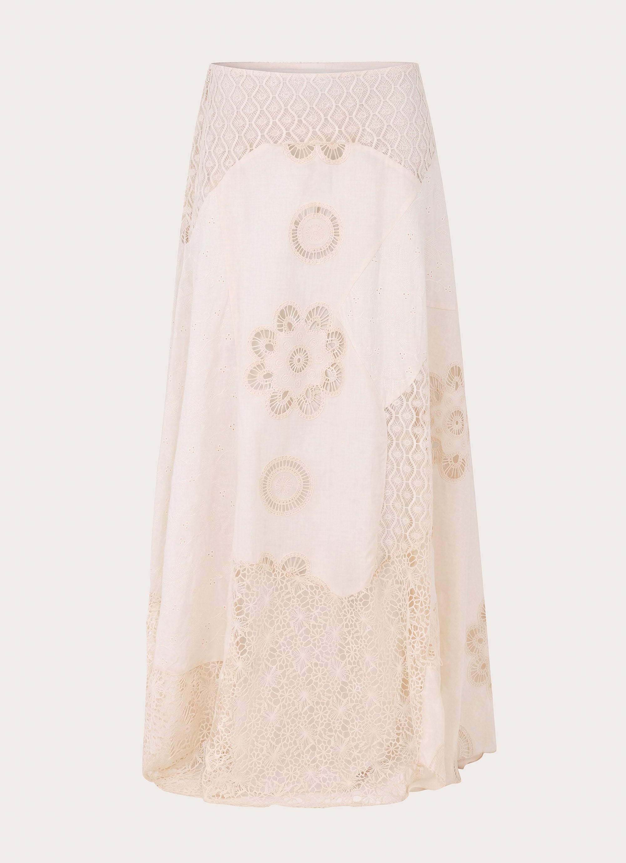 Marzia Maxi Skirt - Ivory