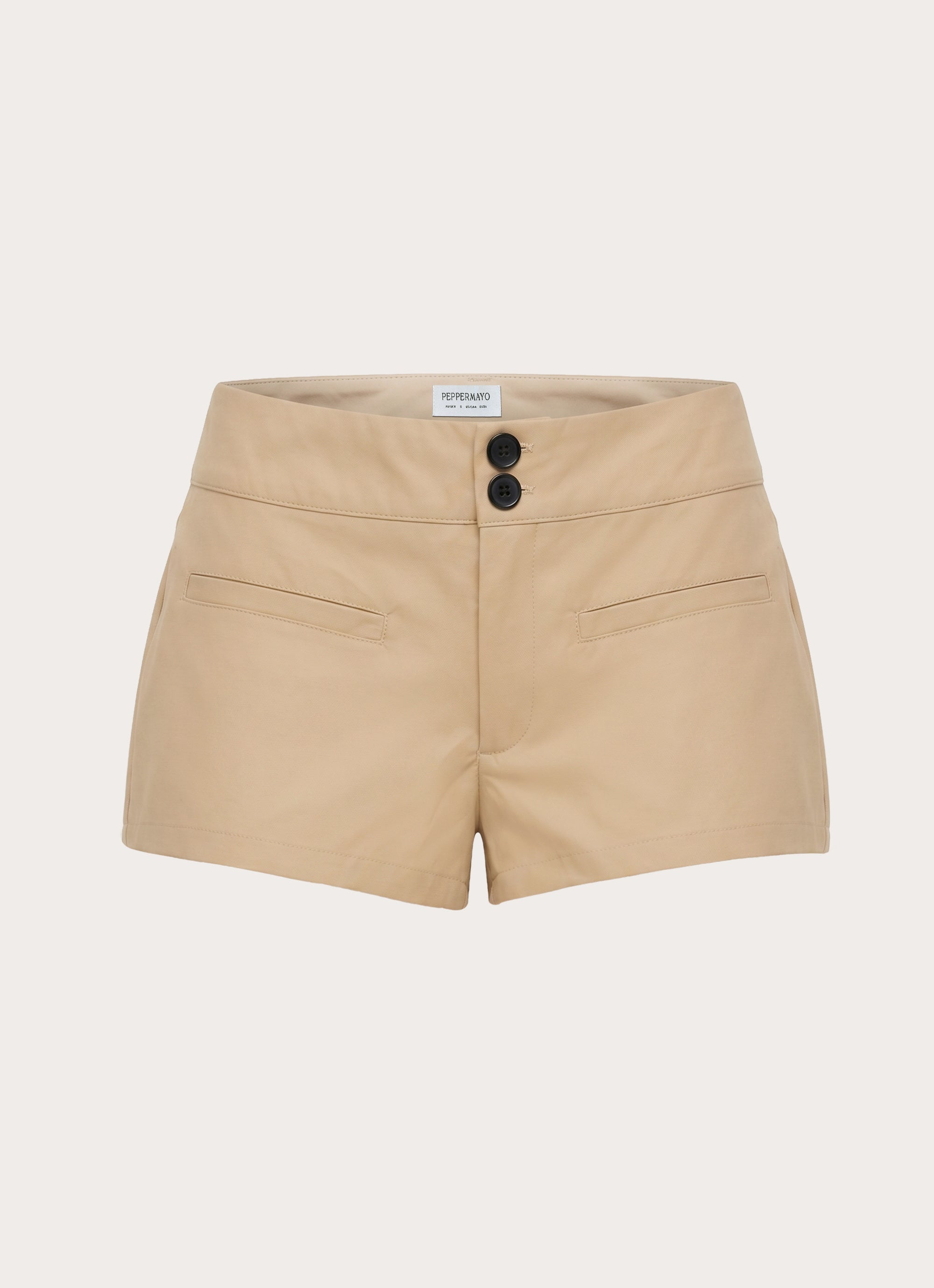 Minna Trench Mini Shorts - Camel