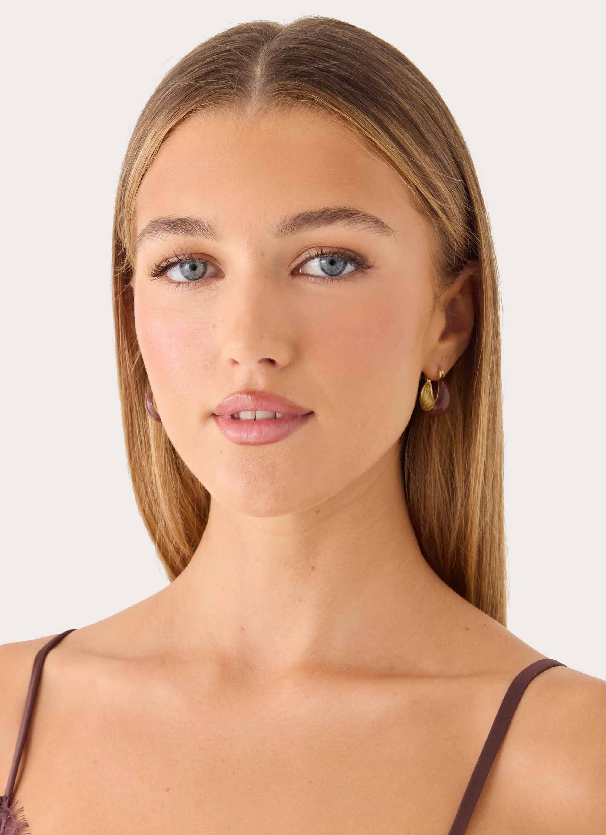 Mocha Dream  Earrings - Brown