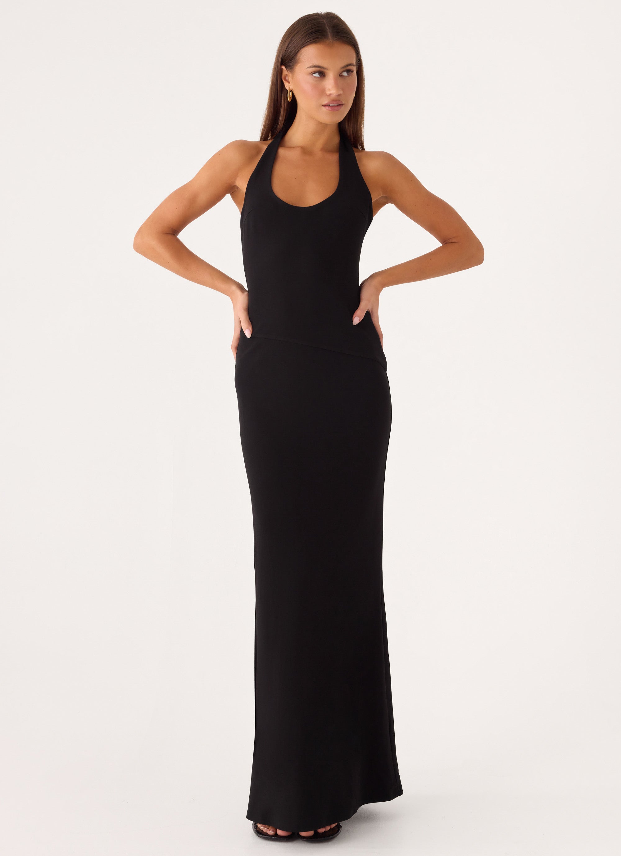 Nardin Maxi Dress - Black
