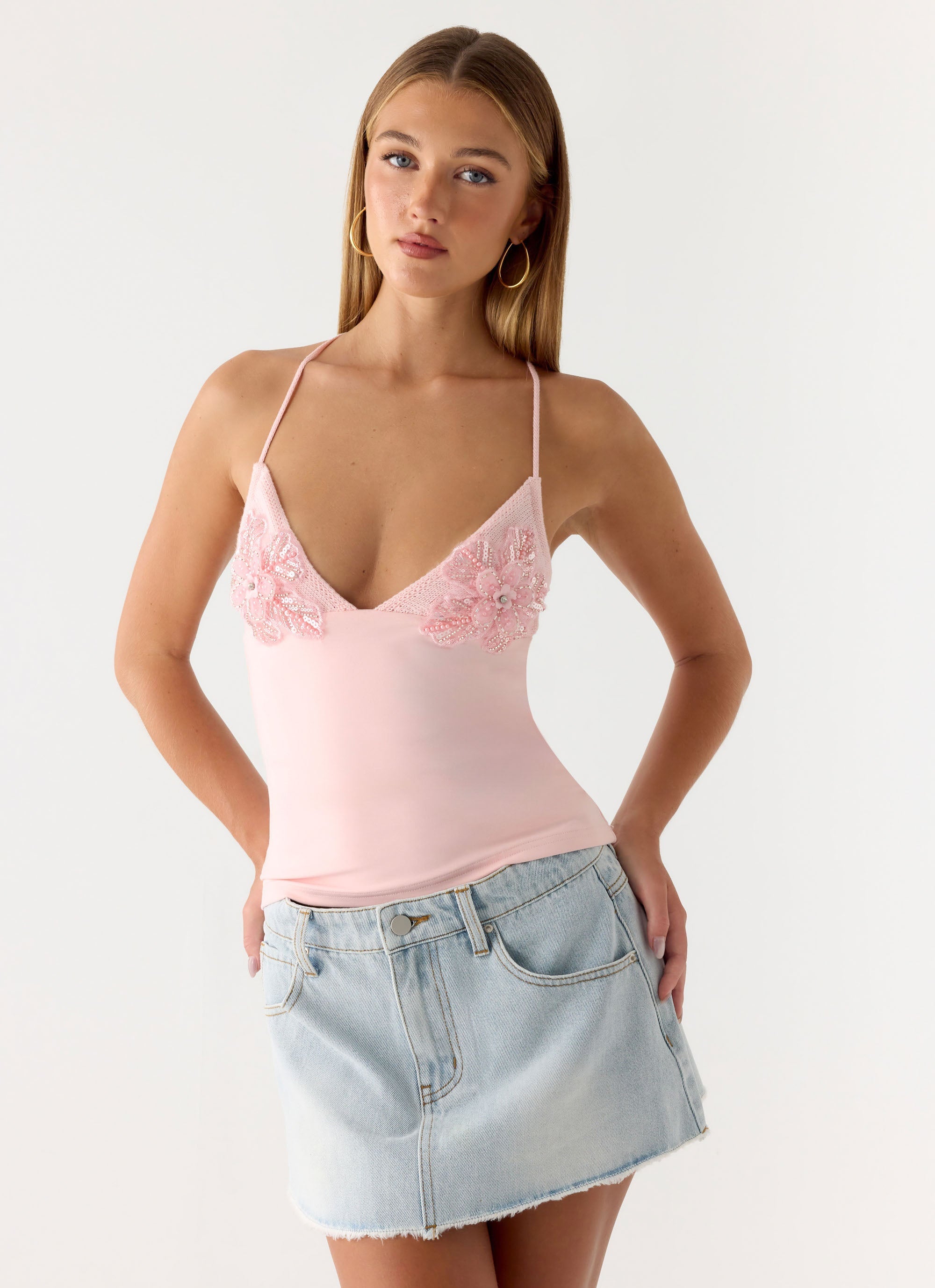 Neverland Top - Baby Pink