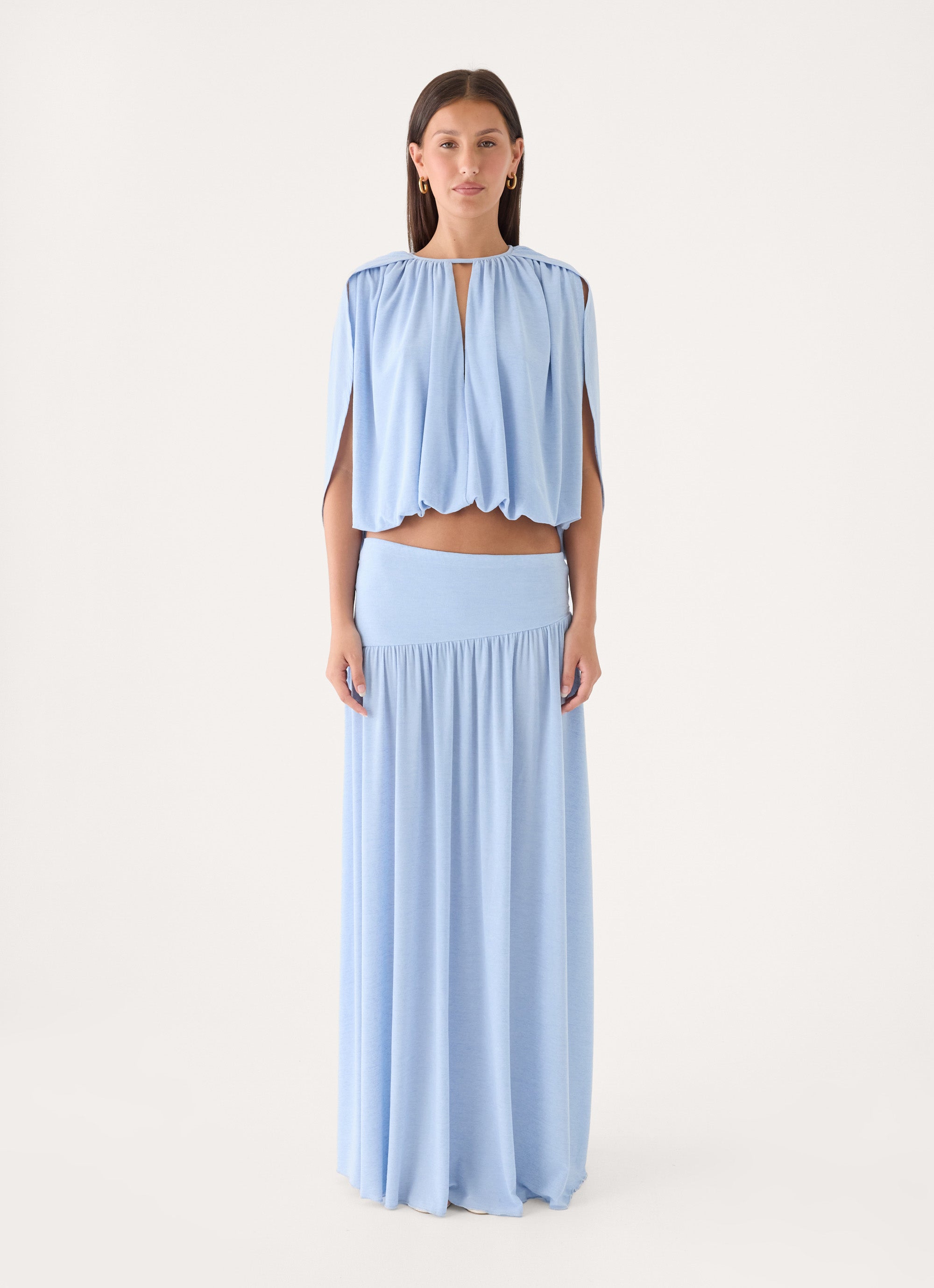 Nilima Maxi Skirt - Blue