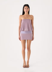 Pilbrow Mini Dress - Dusty Mauve