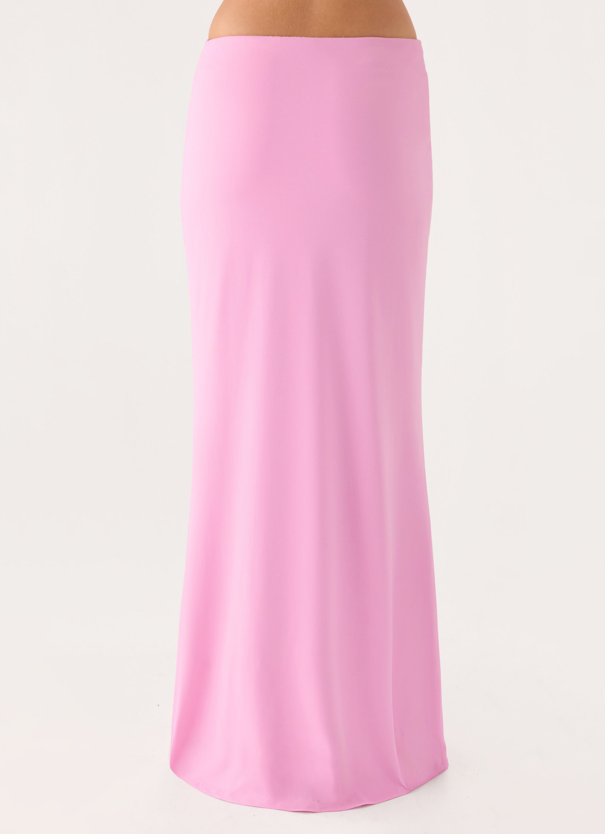 Small Moments Pleated Maxi Skirt - Pink
