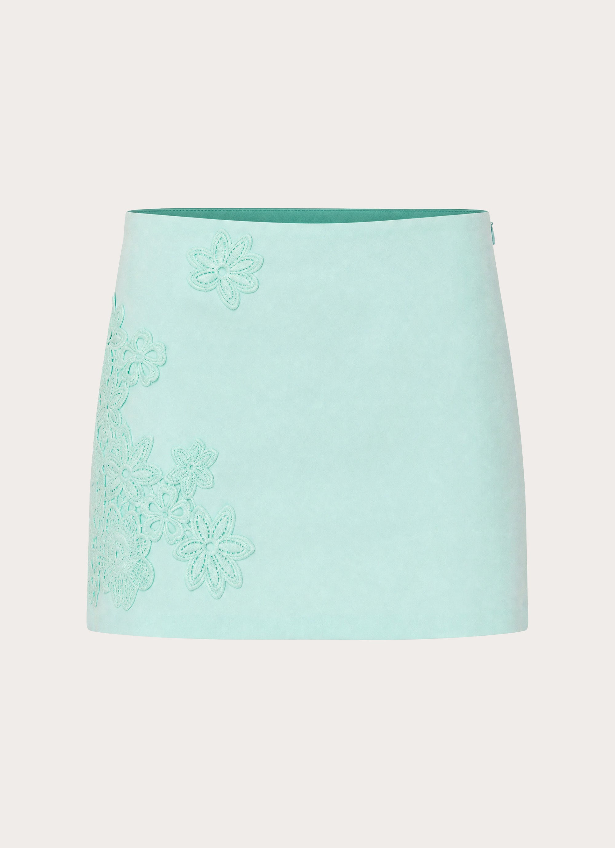 Sweet Tune Mini Skirt - Aqua